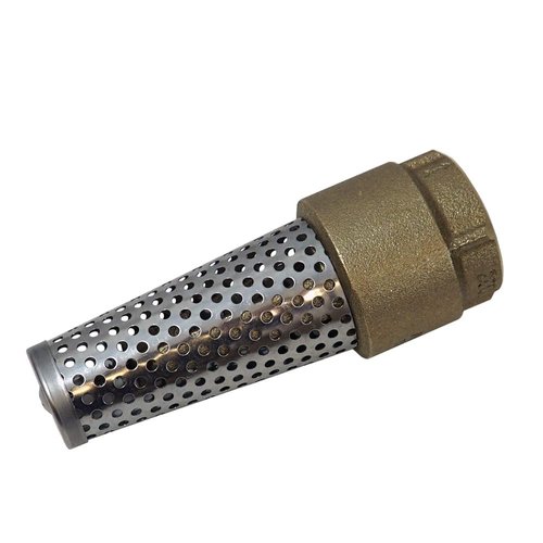 Merrill MFG FVNL100 1" No-Lead Brass Foot Valve 710 Series, 1" Female Connection