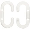Mr. Chain 30701 White Plastic Master Link, 1.5" link, 50 Count