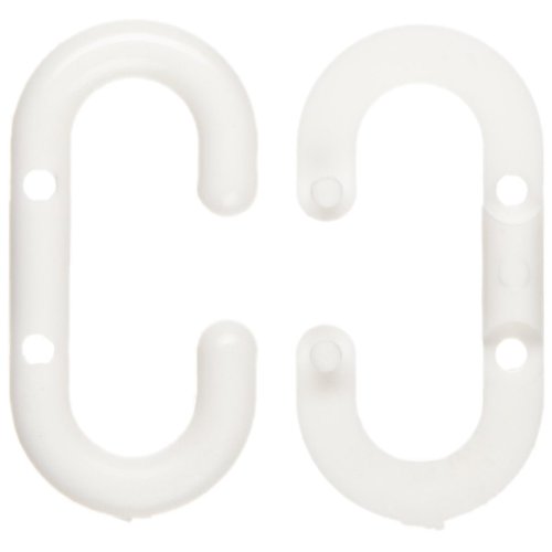 Mr. Chain 30701 White Plastic Master Link, 1.5" link, 50 Count