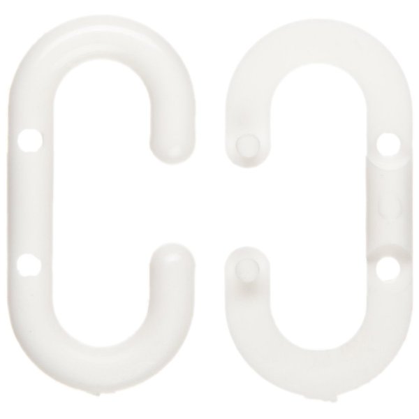 Mr. Chain 30701 White Plastic Master Link, 1.5" link, 50 Count