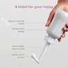 Frida Mom Upside Down Peri Bottle for Postpartum Care, Portable Bidet Perineal Cleansing and Recovery for New Mom, The Original Fridababy MomWasher, Grey