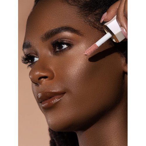 SHEGLAM Glow Bloom Liquid Waterproof Highlighter Long Lasting Cream Highlighter with Shimmer Dewy Finish - Bellini Brunch