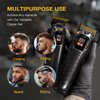 SUPRENT Cordless Hair Clippers for Men - Professional Hair Clippers & Trimmers Set, Wireless Hair Cutting Kit for Family, Rechargeable Hair & Beard Trimmer Set for Men with LED Display