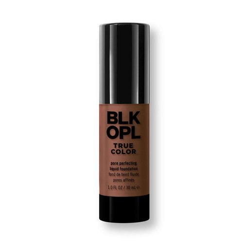 BLK/OPL TRUE COLOR Pore Perfecting Liquid Foundation, Nutmeg — enriched with Vitamins C & E, paraben-free, fragrance-free, cruelty-free