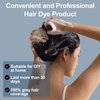 Hair Color Shampoo for Men and Women, 3 in 1 Black Hair Dye, 16.9 Floz, Safe and Natural Para Canas