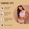 St Moriz Velvet Self Tanning Mitt - Reusable Self Tanner Applicator Glove For Even Self Tan Coverage & Streak Free Finish - Use with Any Self Tanner Mousse, Mist, Lotion - Self Tan Mitt - Pack of 1