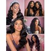 Clip in Hair Extensions Seamless Clip in Hair Extensions Human Hair Real Hair Extensions Clip in Human Hair,Body Wave 110g 14 Inch Natural Black Ultra-thin PU Weft,100% Remy Hair Extensions