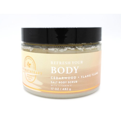 Generic Cedarwood & Ylang Ylang, Bath and Body, Salt Body Scrub, 17 oz