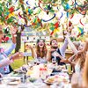 30 Tropical Birds Party Supplies Tropical Hawaiian Decorations Toucan Parrot Party Hanging Swirl Foil Ceiling Decor for Summer Luau Hawaiian Beach Pool Party Wedding Birthday Party Supplies