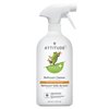 ATTITUDE Bathroom Cleaner, EWG Verified, Plant- and Mineral-Based Ingredients, Vegan and Cruelty-Free Household Products, Citrus Zest, 27.1 Fl Oz