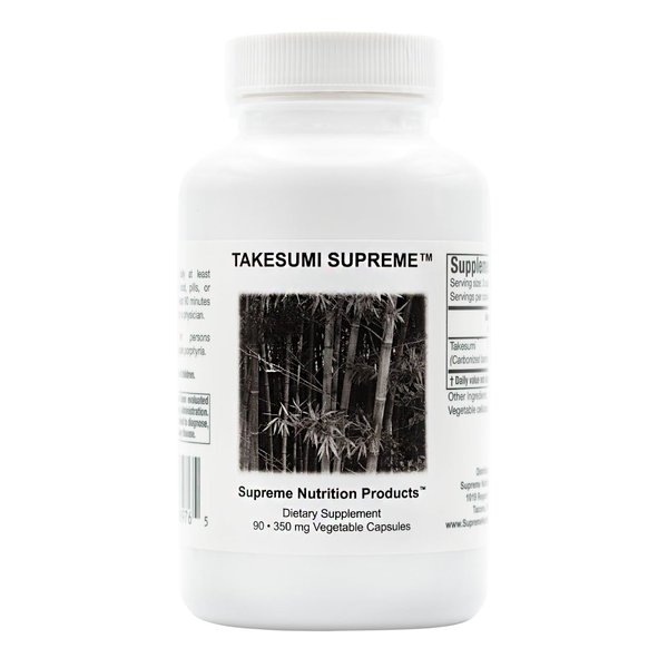 Supreme Nutrition Takesumi Supreme, 90 Pure Activated Bamboo Charcoal Vegetarian Capsules
