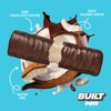 Built Protein Bars, Coconut Marshmallow Puff, 12 count, Protein Snacks with 17g of Protein, Collagen, Gluten Free, Chocolate Protein Bar, 140 calories & 6g sugar, Perfect On The Go Protein Snack