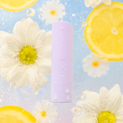 eos 100% Natural & Organic Lip Balm- Chamomile, Dermatologist Recommended for Sensitive Skin, All-Day Moisture, 0.14 oz, 2-Pack