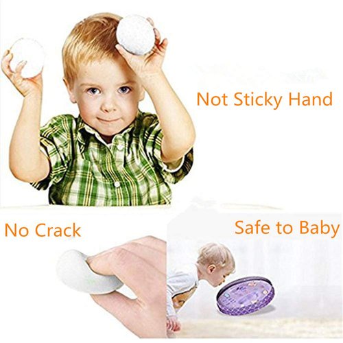 Baby Handprint Footprint Keepsake, Non-Toxic Clay Photo Frame Registry Kit for Wall Mount & Desktop Mount Decor, Perfect Shower Gift for Newborn Boys & Girls and Little Pets | Bonus Stencil Included