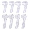 8 Pack Toothbrush Cover for Protecting Oral-B Replacement Brush Heads Electric Toothbrush, Portable Travel Brush Heads Caps, Convenience for Travel and Everyday Use