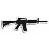 AR15 Rifle Gun Decal Sticker Custom Die-Cut Vinyl American USA Merica United States Marines Army Navy Airforce Police