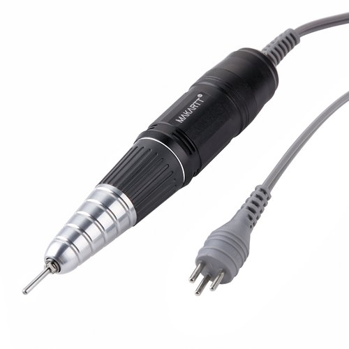 Makartt Nail Drill Handpiece for Up200 Machine:Professional Electric File Remove Gel Polish Poly Nail Gel Black B-05