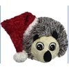 Squeaky 4" Holiday Hedgehog Dog Toy