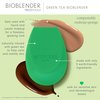 EcoTools Green Tea Bioblender, Compostable Makeup Blending Sponge, For Foundation & Base Coverage, Skin-Calming, Natural Infusion, Cruelty Free & Vegan, Packaging May Vary, 1 Count
