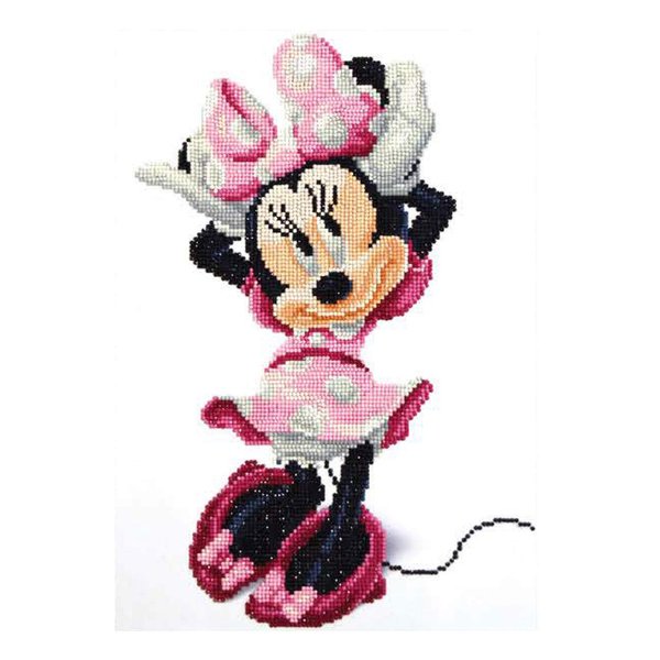 Pracht Creatives Hobby Diamond Art KIT Minnie, Colourful Mittel