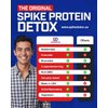 Spike Protein Detox - Spike Support Supplement with Nattokinase 4000Fu, Bromelain 500mg, Curcumin 1000mg - Unflavored Blend Promoting Improved Wellness - Made in The USA - 60 Capsules, 30 Day Supply