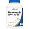 Nutricost Monolaurin 1000 mg (120 Servings, 240 Capsules) - Gluten-Free, Non GMO, Vegan