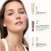 Laura Mercier Tinted Moisturizer Bronzer: Long Lasting Sheer Cream Bronzer, Weightless, Buildable Coverage, 12 HR Hydrating Wear, Non-Comedogenic, 6 Shades for All Skin Tones, Sunbeam
