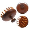 Sandalwood Small Massage Comb and Hair Brush - Scalp Massager, Hair Detangler, and Styling Tool for Natural Hair