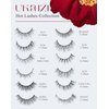 Natural Lashes Mink Natural Eyelashes False Eyelashes Natural Look False Lashes Wispy Eye Lashes Cat Eyelashes Fake Lashes KD01