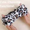 Spa Headband for Women Washing Face Girls Skincare Headbands Makeup Cheetah Print Leopard Face Wash Head Band Animal Print Christmas Gifts for Teen Girls