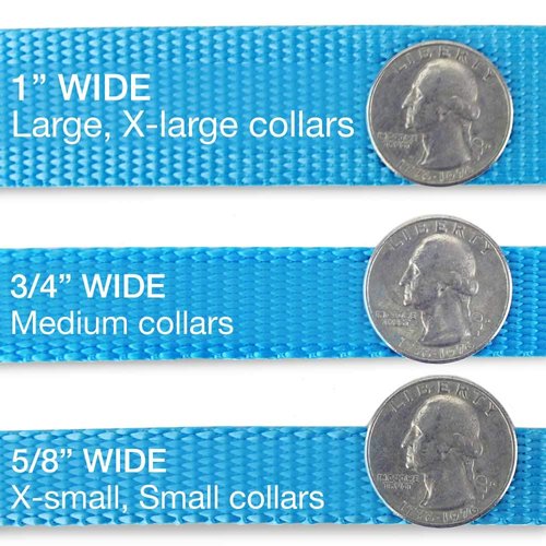 Red Plaid Holiday Tartan Dog Collar, Medium Dogs, (Collar: 3/4" Wide 10" - 16" Long)