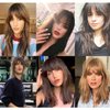Rose bud Bangs Hair Clip in Bangs Remy Human Hair Extensions Flat Face Fringe Bangs Human Hair Pieces for Women Dark Blonde
