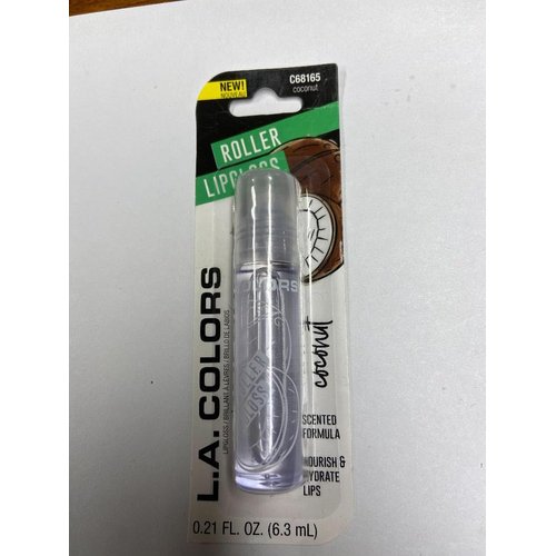 L.A. COLORS Roller Lip Gloss C68165 Coconut