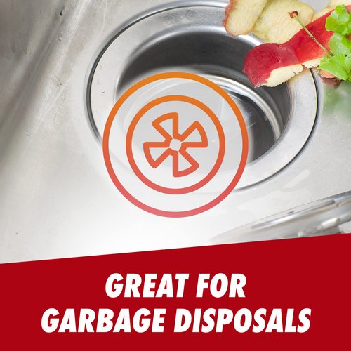 Drano Dual-Force Foamer Clog Remover, Clog Remover and Cleaner for Shower or Sink Drains, Unclogs and Removes Sources of Odor, Commercial Line, 17 oz