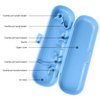 JHFGJGH 1 Pcs Travel Toothbrush Cover Toothbrush Case Compatible with Oral B & Philips Electric Toothbrush Travel Case (Blue)