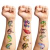 Generic 112 PCS Fishing Temporary Tattoos - Fish Themed Stickers for Kids Birthday Party Supplies, Decorations, Favors and Prizes - Cute Gifts for Boys and Girls, Blue