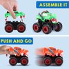 JOYIN Kids Craft Kit Build & Paint Your Own Monster Car Art & Craft Kit DIY Toy Set Make Your Own Monster Friction Powered Truck, Presents for Kids