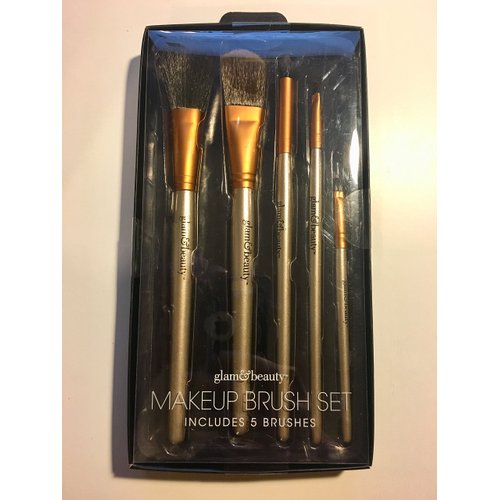 glam & beauty Makeup Brush Set, includes 5 brushes