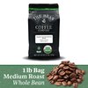The Bean Organic Coffee Company Central America, Medium Roast, Whole Bean Coffee, 16-Ounce Bag