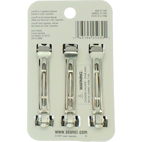 Scunci Barrettes44; Pack Of 3