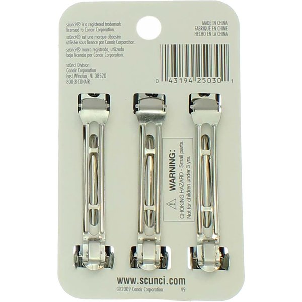 Scunci Barrettes44; Pack Of 3