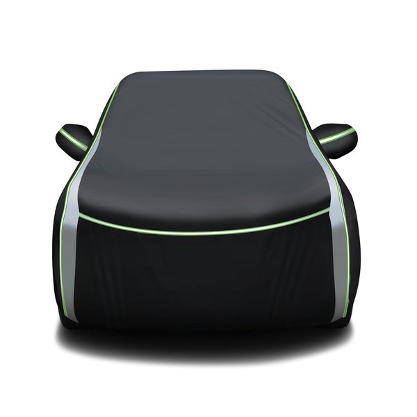 Cartist Full Car Cover Fits for Dodge Charger 2006-2023 2024 Accessories All Weather Car Covers Outdoor for Charger Waterproof Anti UV with Zipper & Reflective Safety Strips