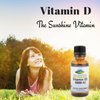 Pure Mountain Botanicals Liquid Vitamin D Drops - Unflavored Kosher D3 Liquid Drops in MCT Oil - 5000IU per Serving - 1oz Bottle