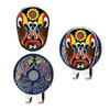 Chinese Opera Golf Ball Marker and Matching Phoenix Hat Clip