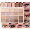 CAKAILA 20Colors Rose Gold Dark Brown Nude Basics Matte Eyeshadow Palette,Eye Shadow Travel Makeup Palette all in one Long Lasting Waterproof Ultra-Blendable,Great for Travel Gift Kit