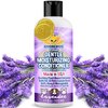 Bodhi Dog Gentle Moisturizing Conditioner | Dog Conditioner | Soothing Plant-Based Formula | Leaves Coat Shiny & Manageable | Made w/Soothing Aloe Vera & Jojoba Oil | Made in USA (Lavender, 17oz)