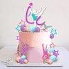 27 PCS Gymnastics Cake Toppers Balls Cake Decoratios Gymnastics Birthday Party Decorations for Girls Gymnastic Theme Birthday Party Baby Shower Supplies (Gymnastic)