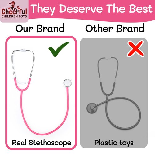 Cheerful Children Toys Doctor Costume For Kids Doctor Costume - Kids Lab Coat - Career Day Costume For Kids - Kids Doctor Coat