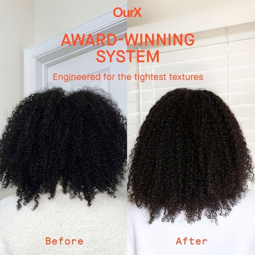 Leave-In Conditioner for Dry, Damaged Hair - Light-weight Treatment Cream for Hydration, Curl Definition & Heat Protection - Leave-In Conditioner for Psoriasis - Silicone Free 4C Hair Products (10oz)