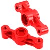 ShareGoo Aluminum Alloy Ball Bearing Steering Assembly Set w/Steering Tie Rod Compatible with Tamiya TT-02 TT02 1/10 RC Car (Red)